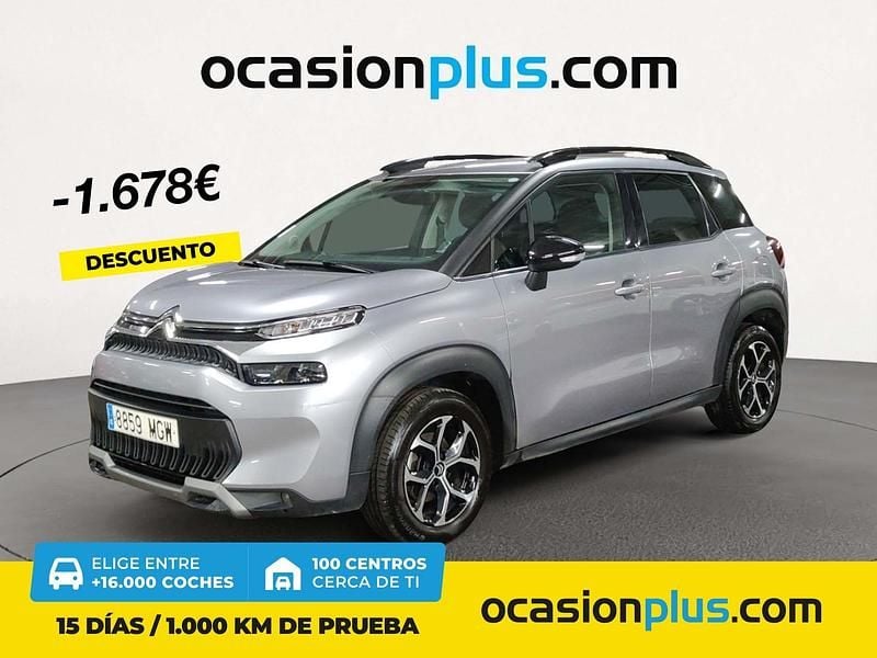 Gris Usado 2023 Citroën C3 Aircross PureTech SUV | 12.950 € (Precio justo) - Imagen 1/4