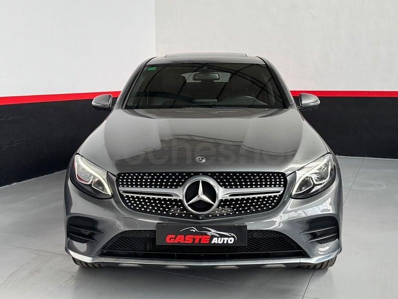 Usado Mercedes GLC250 204 CV (150 kW) 2019 Gris / plata Coupe