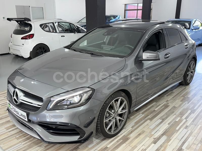Gris / plata Usado 2016 Mercedes A45 AMG Berlina | 38.990 € (Caro) - Imagen 1/4
