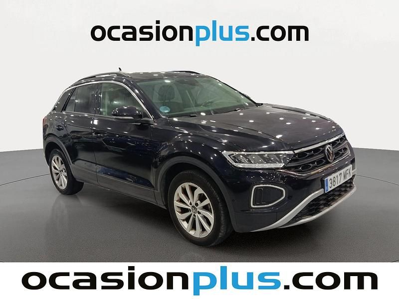 Usado VW T-Roc Life 150 CV (110 kW) 2023 Negro SUV