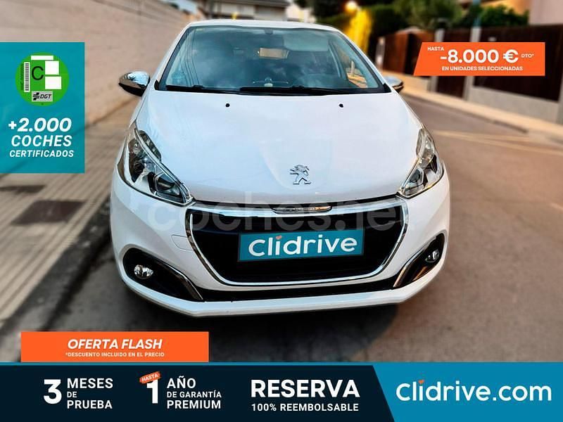 Blanco Usado 2016 Peugeot 208 Style Utilitario | 7990 € (Precio justo) - Imagen 1/3