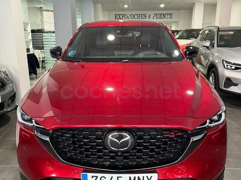 Usado Mazda CX-5 Homura-Line 165 CV (121 kW) 2024 Granate SUV
