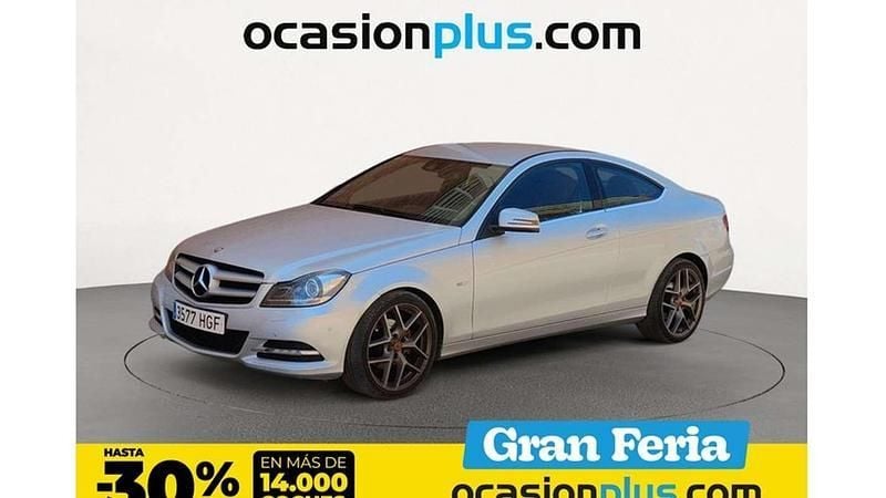Plateado Usado 2011 Mercedes C180 Edition Coupe | 12.990 € (Precio justo) - Imagen 1/4