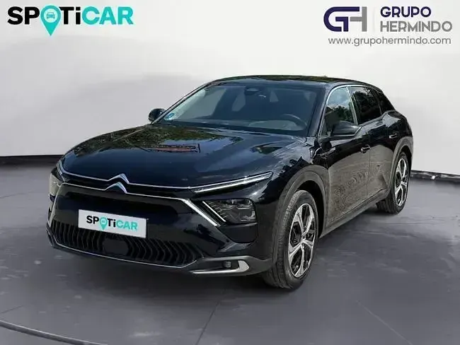 Usado Citroën C5 X Feel 225 CV (165 kW) 2023 Negro Familiar