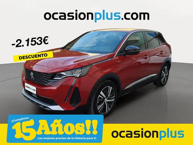 Rojo Usado 2023 Peugeot 3008 Allure SUV | 23.690 € - Imagen 1/4