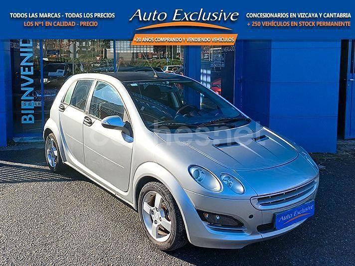 Usado Smart ForFour Passion 95 CV (69 kW) 2004 Gris / plata Utilitario