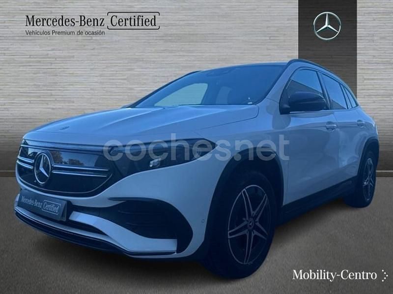 Blanco polar pintura unicolor Usado 2023 Mercedes EQA250 AMG line SUV | 34.900 € (Precio justo) - Imagen 1/4