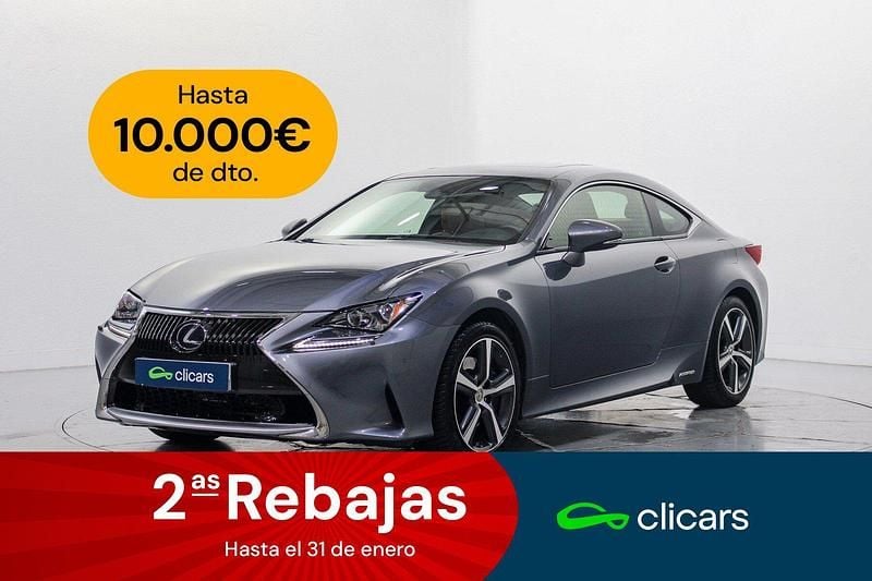 Gris Usado 2018 Lexus RC300h Executive Line Coupe | 26.990 € (Precio justo) - Imagen 1/4