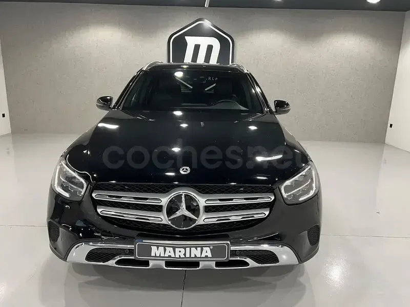 Usado Mercedes GLC220 194 CV (142 kW) 2022 Negro SUV