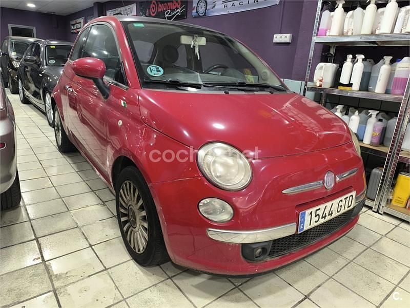 Rojo Usado 2010 Fiat 500 Lounge Berlina | 4900 € (Un poco caro) - Imagen 1/1