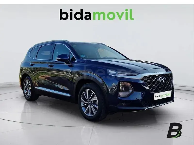 Usado Hyundai Santa Fe Style 200 CV (147 kW) 2020 Azul SUV