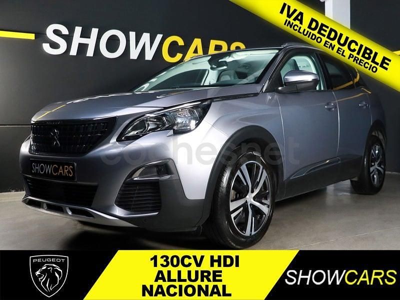 Usado Peugeot 3008 Allure 130 CV (95 kW) 2021 Gris / plata SUV