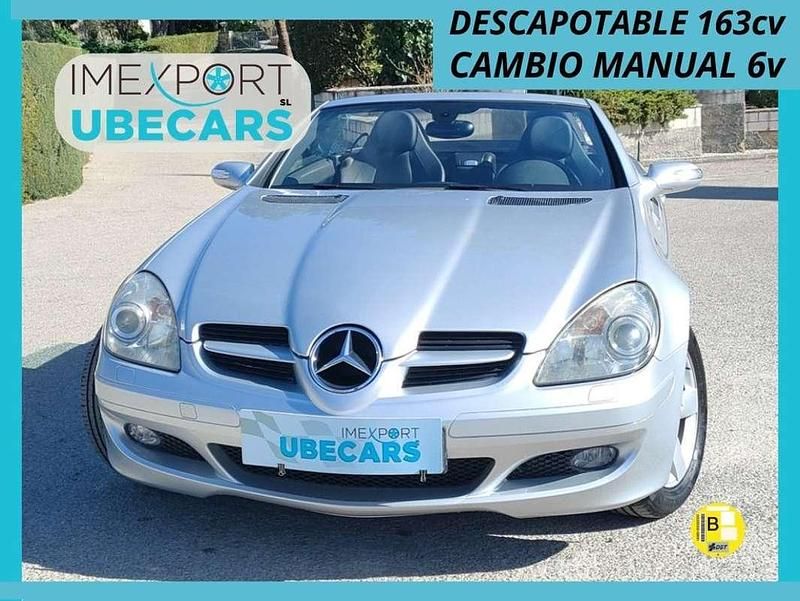 Usado Mercedes SLK200 163 CV (119 kW) 2004 Gris Descapotable