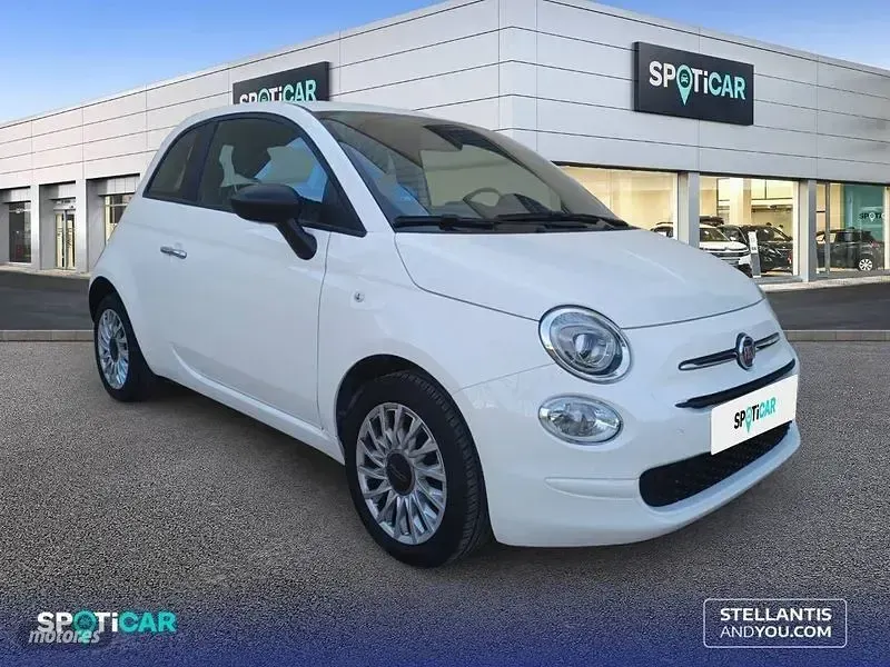 Usado Fiat 500 70 CV (51 kW) 2021 Blanco Berlina