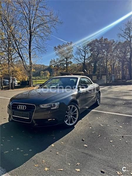 Usado Audi A5 Cabriolet 170 CV (125 kW) 2013 Gris / plata Descapotable