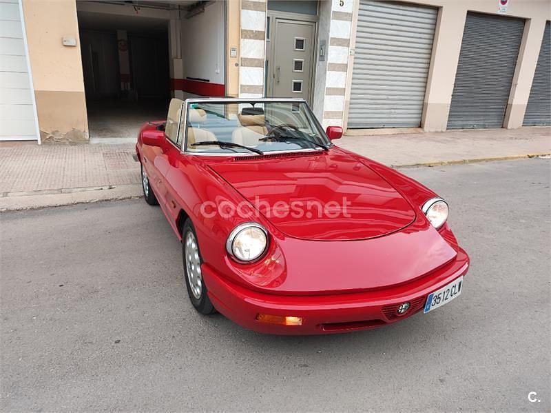 Rojo Usado 1991 Alfa Romeo Spider Descapotable | 27.500 € - Imagen 1/4