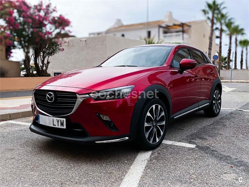 Rojo Usado 2022 Mazda CX-3 SUV | 20.000 € (Precio justo) - Imagen 1/4
