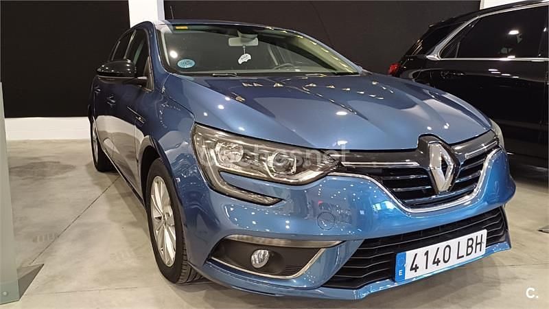 Usado Renault Mégane IV LIMITED 115 CV (84 kW) 2019 Azul Berlina