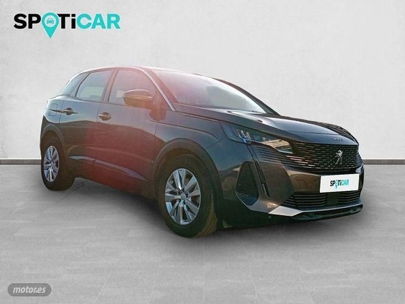 Usado Peugeot 3008 Active 130 CV (95 kW) 2021 Gris SUV
