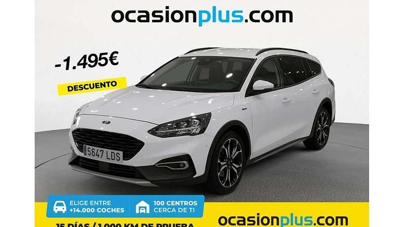 Blanco Usado 2020 Ford Focus Active Familiar | 14.955 € (Precio justo) - Imagen 1/4