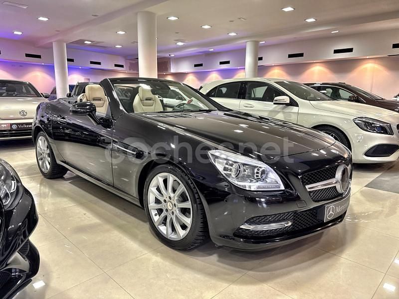 Negro Usado 2016 Mercedes SLC250 Descapotable | 27.490 € - Imagen 1/4