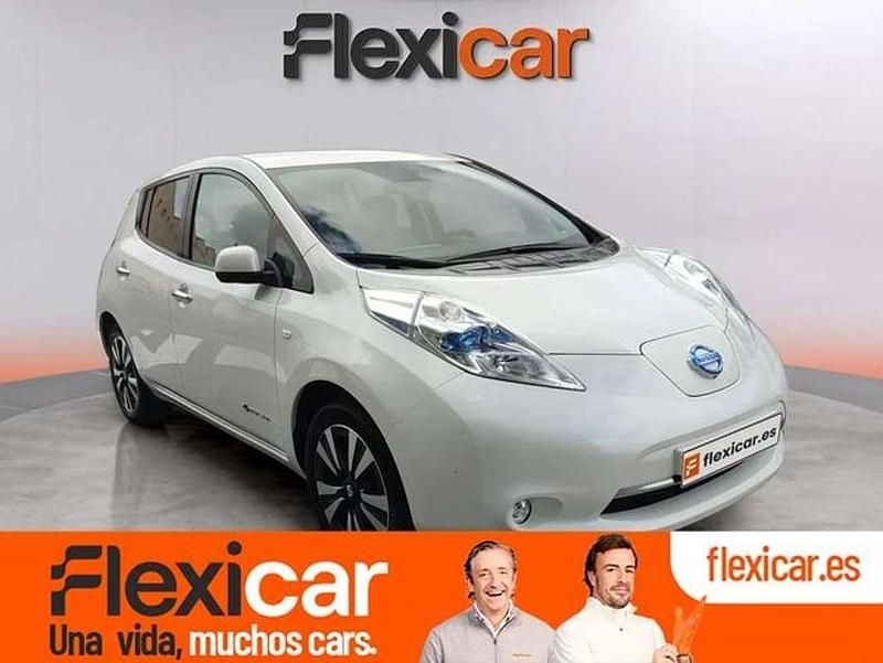 Blanco Usado 2017 Nissan Leaf Visia Utilitario | 7990 € (Precio justo) - Imagen 1/4