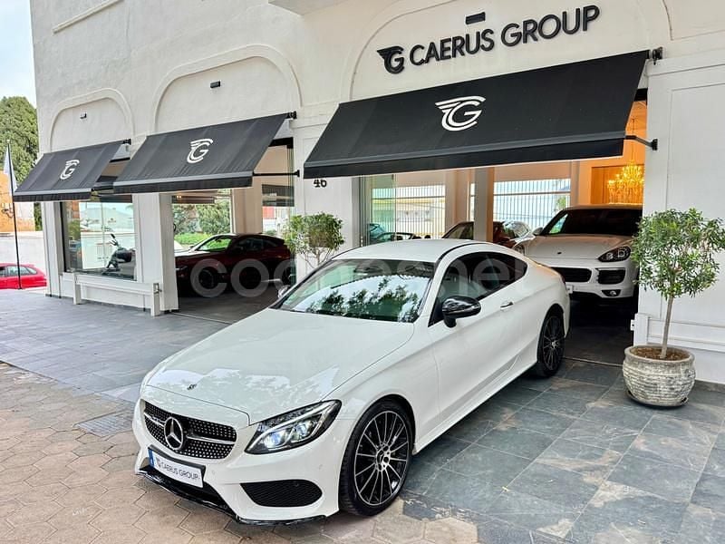 Blanco Usado 2017 Mercedes C300 Coupe | 28.900 € (Buen precio) - Imagen 1/4