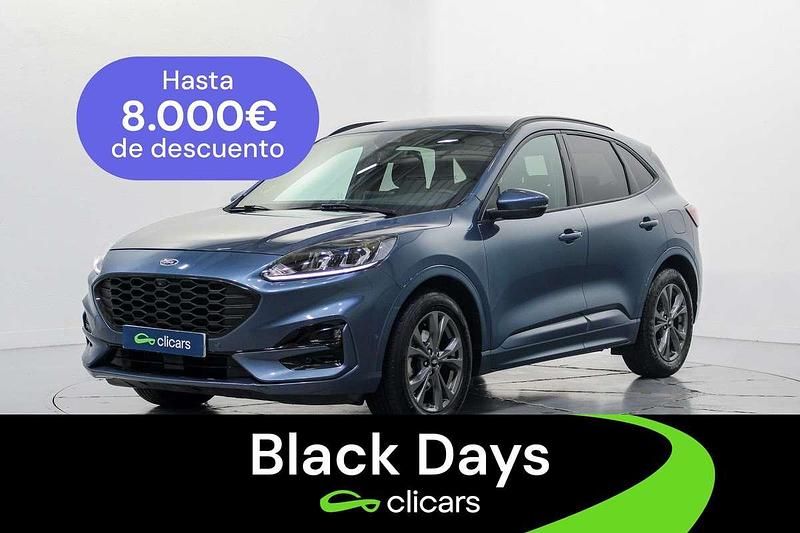 Azul Usado 2022 Ford Kuga ST-Line SUV | 20.890 € (Buen precio) - Imagen 1/4