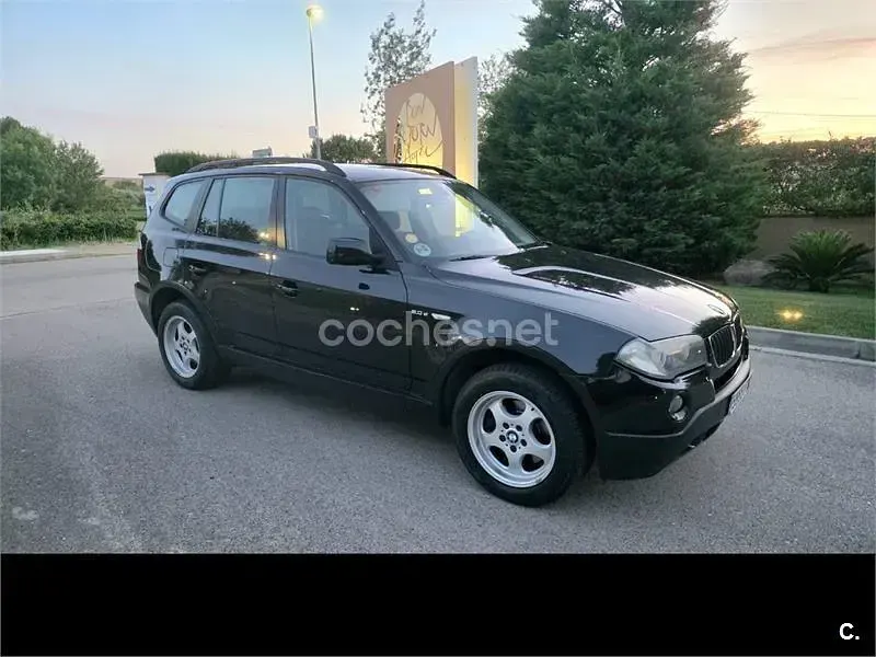 Usado BMW X3 150 CV (110 kW) 2007 Negro SUV