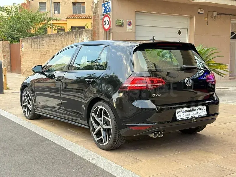 Usado VW Golf VII GTD 184 CV (135 kW) 2013 Negro Berlina