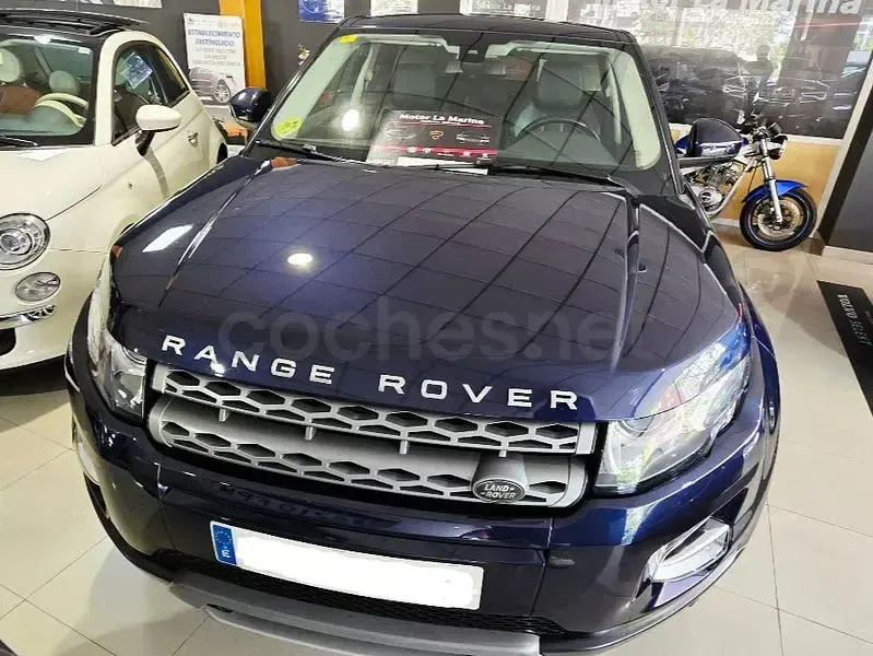 Usado Land Rover Range Rover evoque Pure 150 CV (110 kW) 2014 Azul SUV