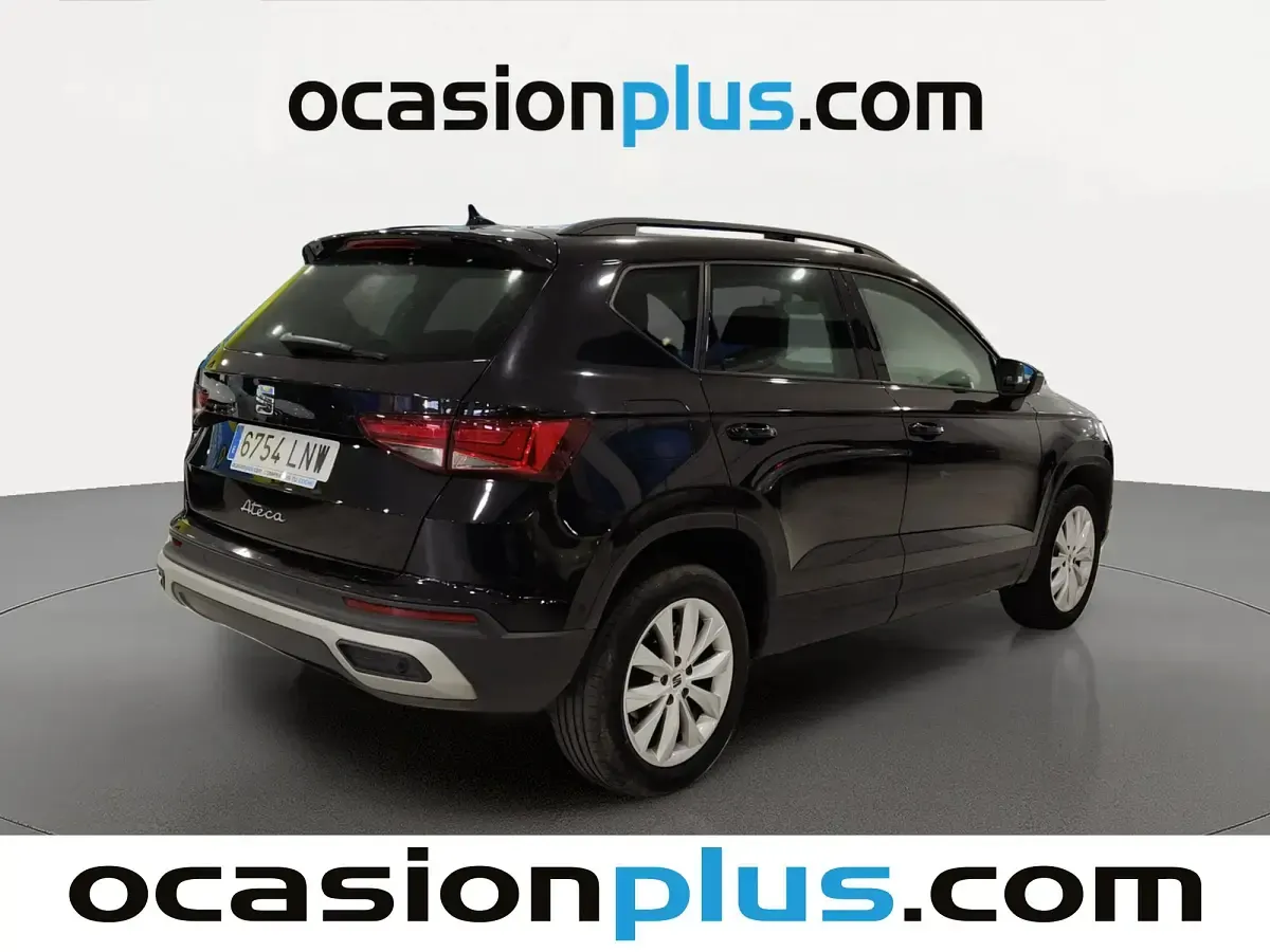 Usado Seat Ateca Style 150 CV (110 kW) 2021 Negro SUV