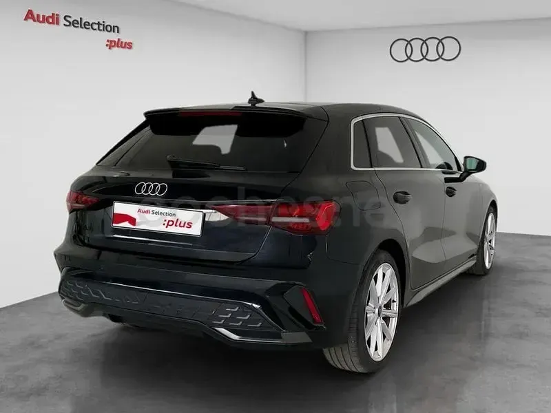 Usado Audi A3 S-Line 150 CV (110 kW) 2025 Negro Berlina