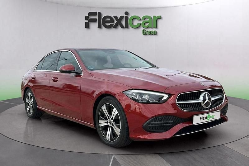Rojo Usado 2023 Mercedes C200 Berlina | 27.490 € (Buen precio) - Imagen 1/4