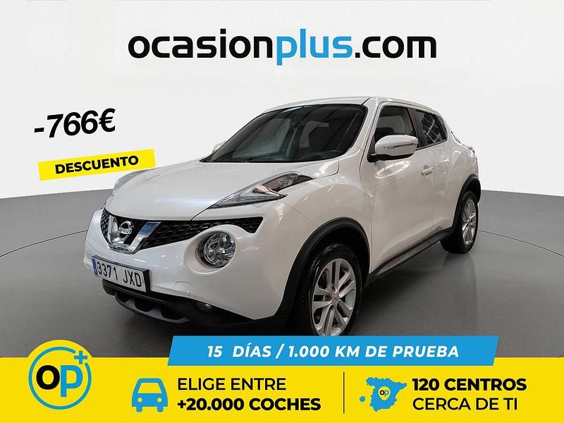 Usado Nissan Juke Acenta 115 CV (84 kW) 2017 Blanco SUV