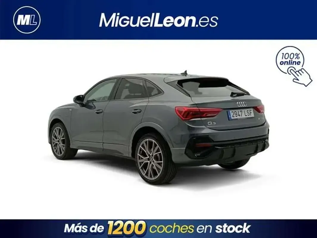 Usado Audi Q3 S-Line 245 CV (180 kW) 2021 Gris SUV