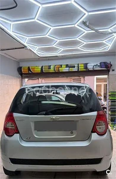 Usado Chevrolet Aveo LS 84 CV (61 kW) 2009 Gris / plata Berlina