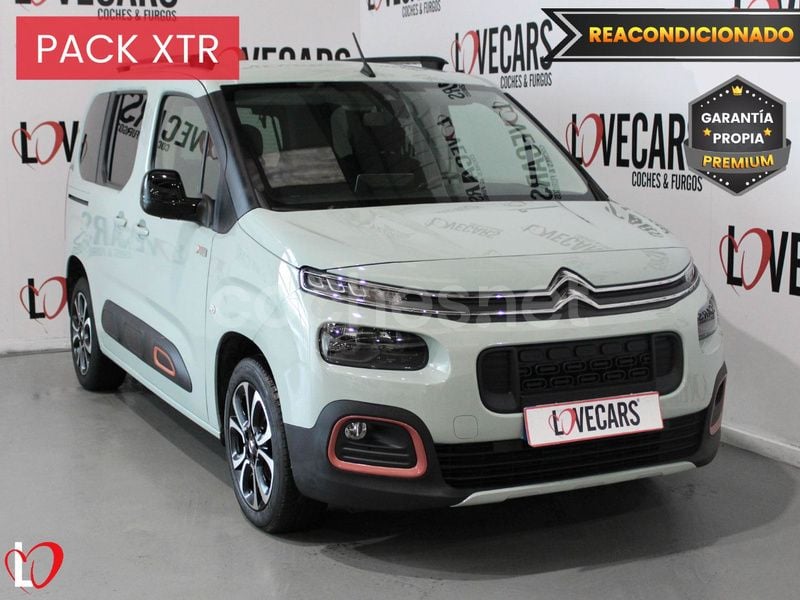 Verde Usado 2020 Citroën Berlingo Shine Monovolumen | 18.500 € (Caro) - Imagen 1/4
