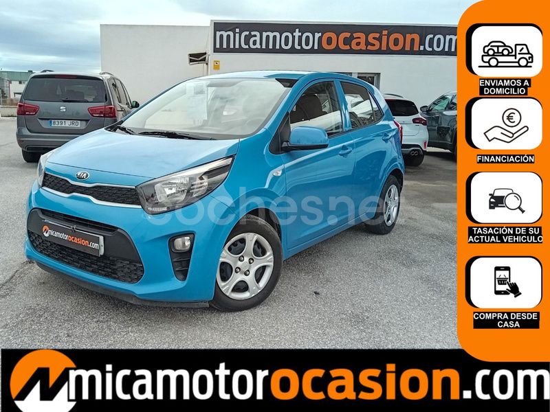 Azul Usado 2021 Kia Picanto Utilitario | 9990 € (Precio justo) - Imagen 1/4