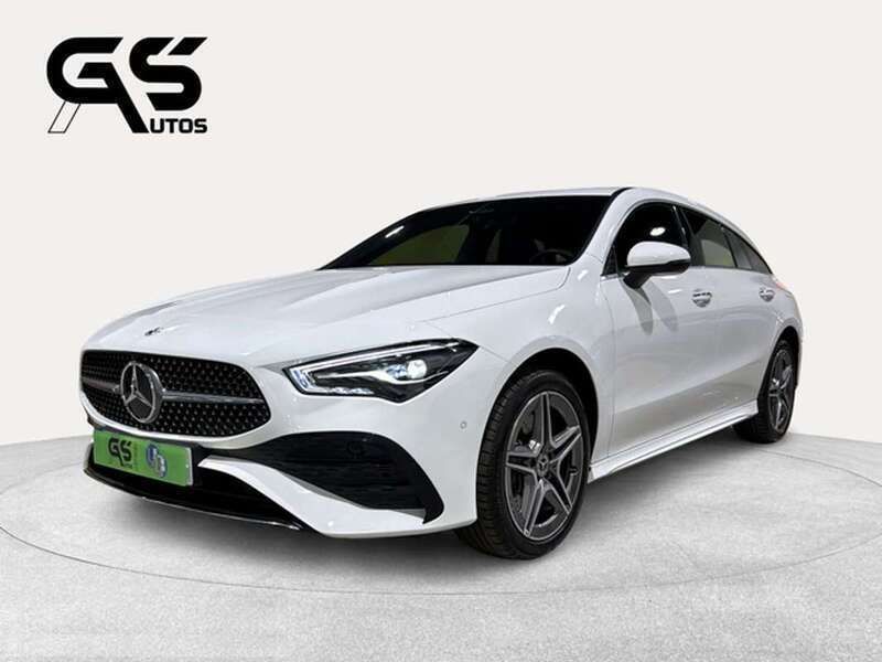 Blanco Usado 2024 Mercedes CLA250e Shooting Brake Familiar | 41.999 € (Precio justo) - Imagen 1/4