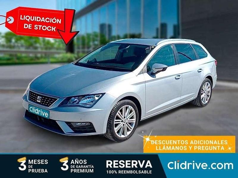 Usado Seat Leon ST FR 150 CV (110 kW) 2020 Gris Familiar