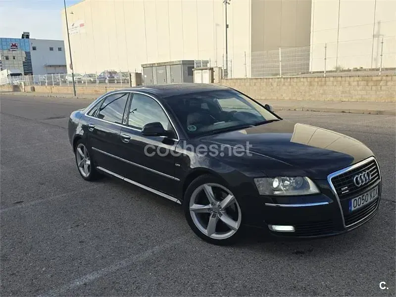 Usado Audi A8 233 CV (171 kW) 2008 Negro Berlina