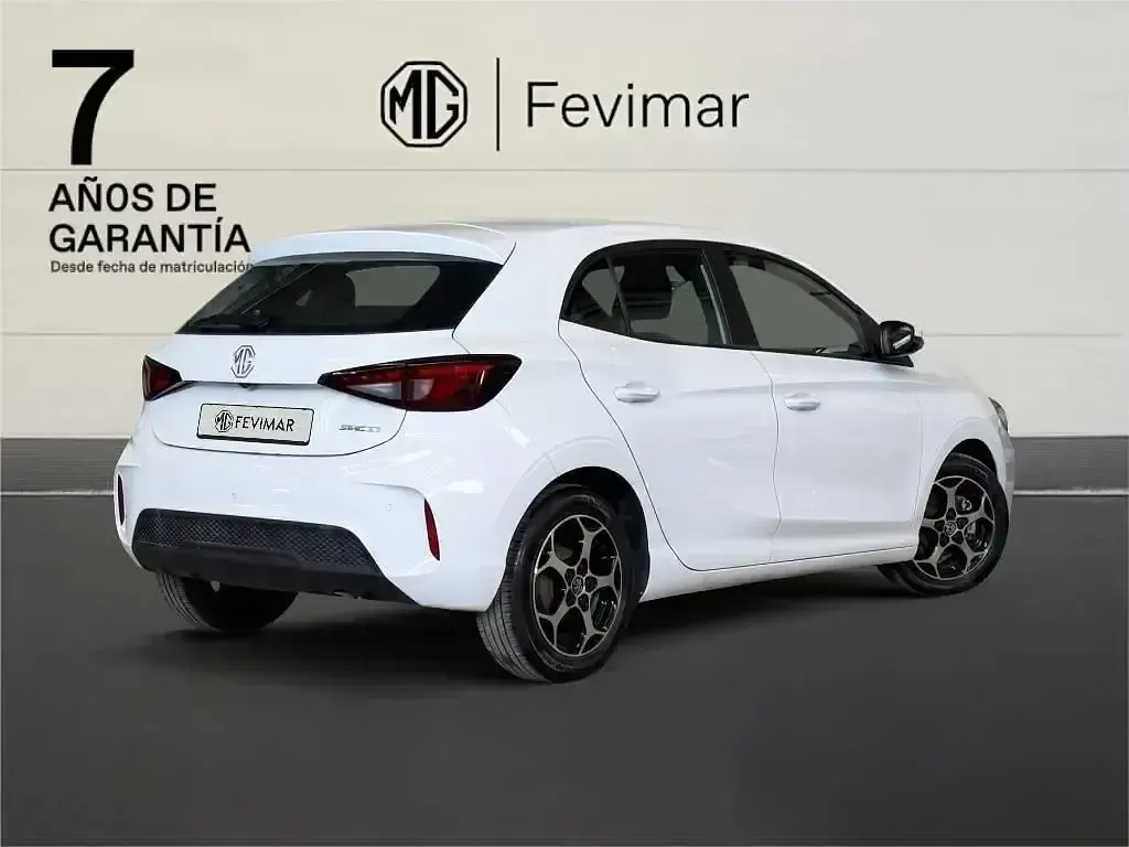 Usado MG MG3 Comfort 116 CV (85 kW) 2025 Blanco Utilitario