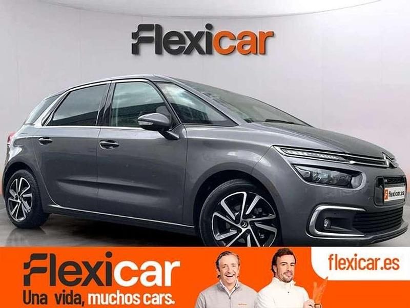 Gris Usado 2018 Citroën C4 PureTech Monovolumen | 9990 € (Buen precio) - Imagen 1/4