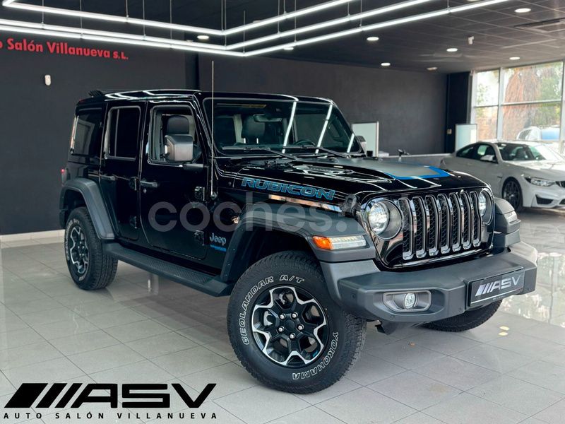 Negro Usado 2022 Jeep Wrangler Rubicon SUV | 59.900 € (Super precio) - Imagen 1/4