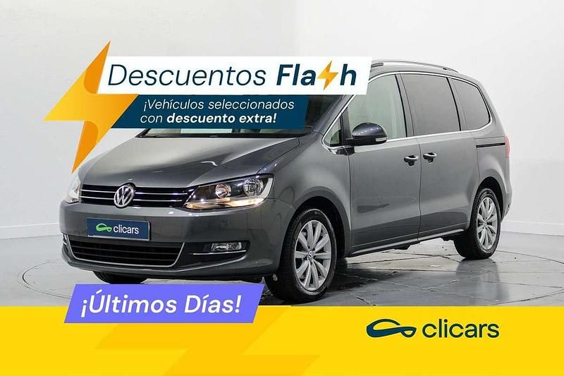 Gris Usado 2016 VW Sharan Sport Monovolumen | 23.190 € (Buen precio) - Imagen 1/4