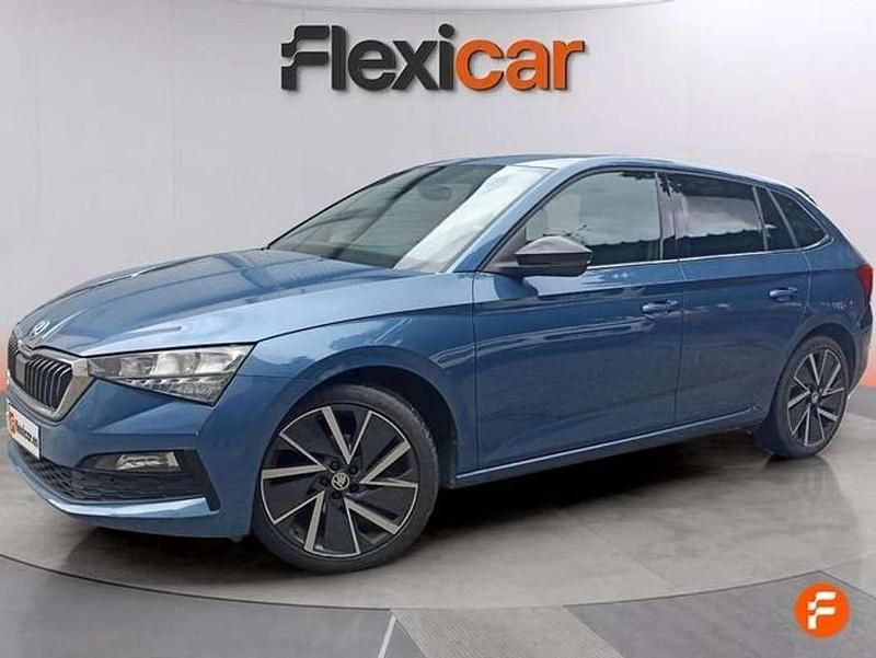 Occasion Skoda Scala Sport 110 PK (80 kW) 2022 Blauw Hatchback