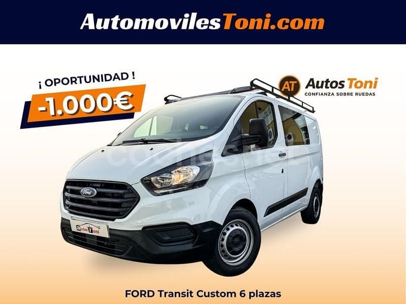 Blanco Usado 2021 Ford Transit Custom Nugget Monovolumen | 24.800 € (Buen precio) - Imagen 1/4