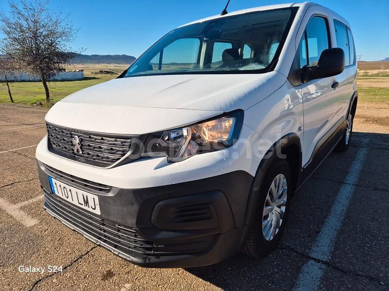 Blanco Usado 2021 Peugeot Rifter Active Monovolumen | 11.900 € (Precio justo) - Imagen 1/4