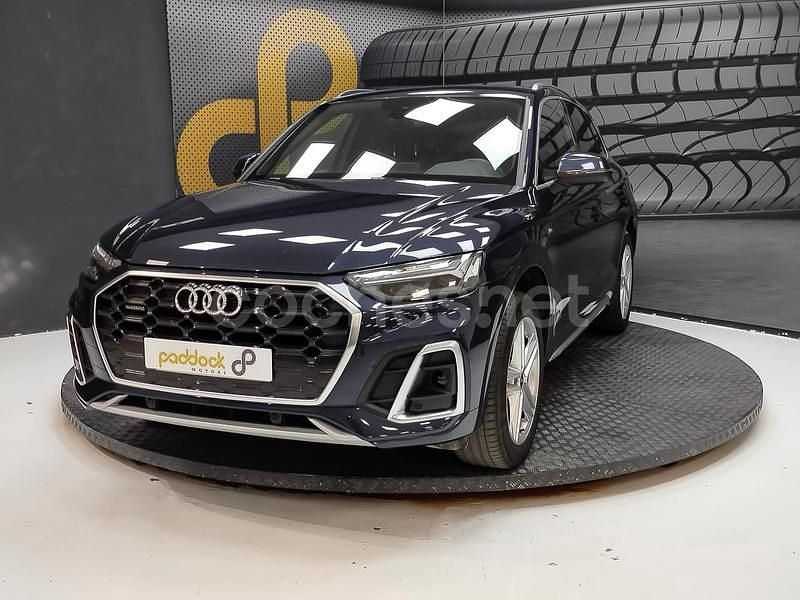 Azul Usado 2021 Audi Q5 S-Line SUV | 40.900 € (Precio justo) - Imagen 1/4